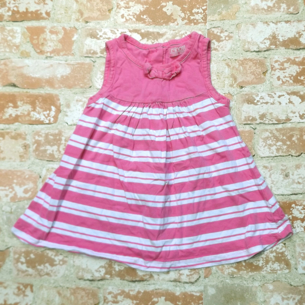 Minoti Pink White Shirt